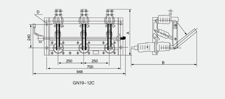����W66�����е�ѹ��GN19�����⽻����ѹ���뿪�ء���ϸ����